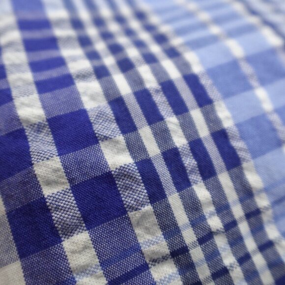 Polo Ralph Lauren Mens Shirt 2XL Blue Seersucker Slim NEW - Picture 5 of 9